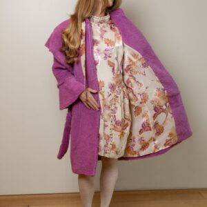 Alternative view of ZERO WASTE TEDDY PLAŠČ (UMETNIŠKI KOS)